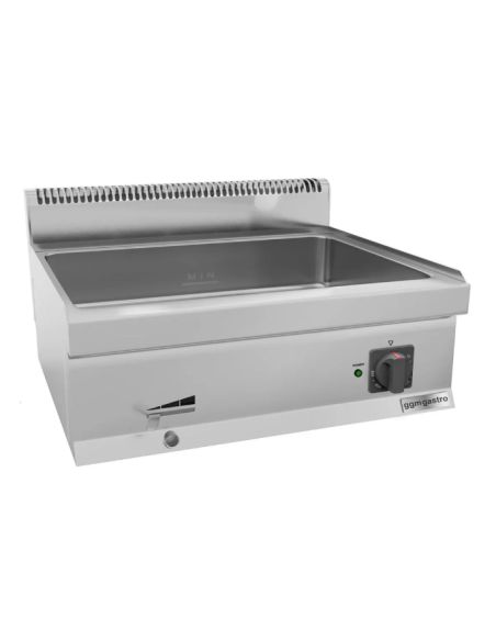 Bain-marie électrique - 2,4 kW - 2x GN 1/1 ou 4x GN 1/2- Mario 700 | GGM -BMK800-E