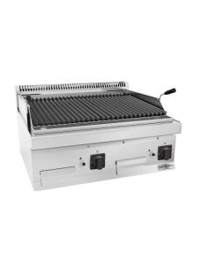 Grill à gaz en pierre de lave - 14 kW - Grille inclinable- Mario 700 | GGM -GLGK800-E