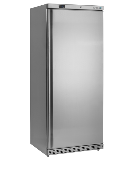 Réfrigérateur à une porte avec étagères GN2/1, acier inoxydable | tefcold - UR600X1