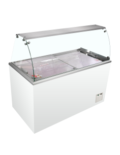 Vitrine à froid statique pour glace en bac | tefcold - ISOA12W1