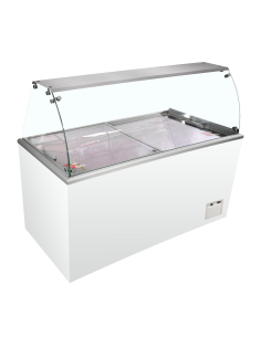 Vitrine à froid statique pour glace en bac | tefcold - ISOA14W1