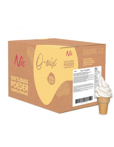 Mix à Glace à l'Italienne en poudre 14 kg - Vanille | Nic's