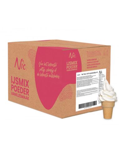 Mix à Glace à l'Italienne en poudre 14 kg - Vanille | Nic's