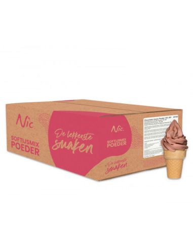 Mix à Glace à l'Italienne en poudre 10 kg - chocolat | Nic's