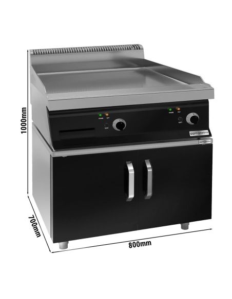 Plaque de cuisson électrique - 7,1 kW - Lisse - Incluant un socle avec 2 portes- Mario 700 | GGM -EGK873M-GK866T