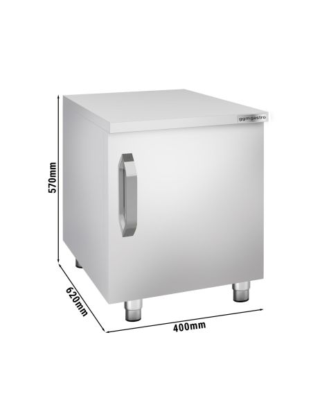 Soubassement en inox - 400mm - 1 porte- Mario 700 | GGM -UBK400-E