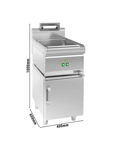 Chauffe-frites - 1,17 kW - incl. soubassement avec 1 porte- Mario 600 | GGM -FWK46-E-UBK46-E