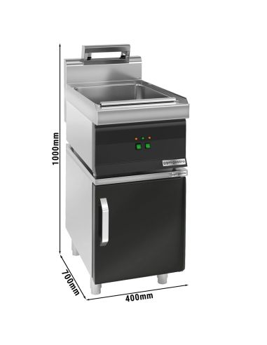 Chauffe-frites - 1,17 kW - 1x GN 1/1 - incl. soubassement avec 1 porte- Mario 700 | GGM -WK473-GK466T