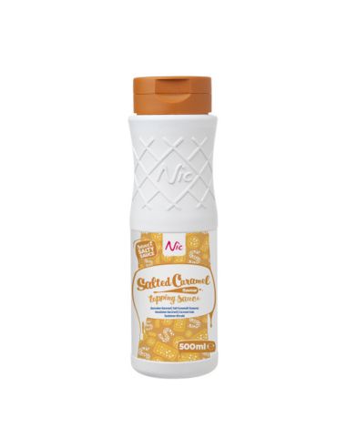 Topping saveur caramel salé - 500 ml x 6 | NIC-Caramel