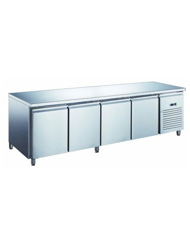 Table réfrigérée inox positive avec évaporateur...