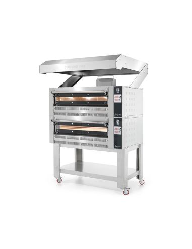 Support en similinox pour four à pizza gaz - CUPPONE | GR435-2