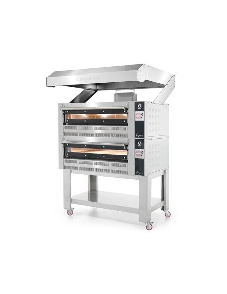 Support en similinox pour four à pizza gaz - CUPPONE | GR435-2