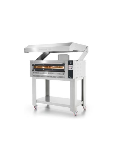 Support en similinox pour un four à pizza gaz - CUPPONE | SGR635L-1