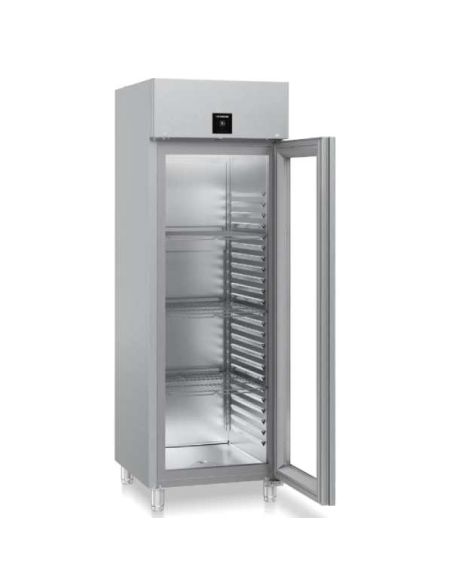 Armoire positive GN2/1 inox porte vitrée 625L | Liebherr - FRPSVG6511