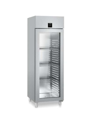 Armoire positive GN2/1 inox porte vitrée 625L | Liebherr - FRPSVG6511