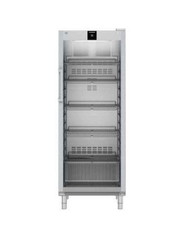 Armoire positive GN2/1, inox, porte vitrée, 688L | Liebherr - FRFCVG6511