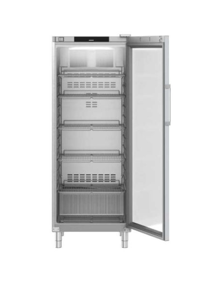 Armoire positive GN2/1, inox, porte vitrée, 688L | Liebherr - FRFCVG6511