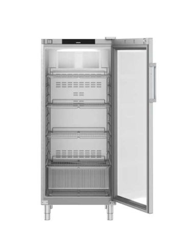 Armoire positive GN2/1, inox, porte vitrée, 600L | Liebherr - FRFCVG5511