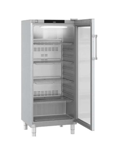 Armoire positive GN2/1, inox, porte vitrée, 600L | Liebherr - FRFCVG5511