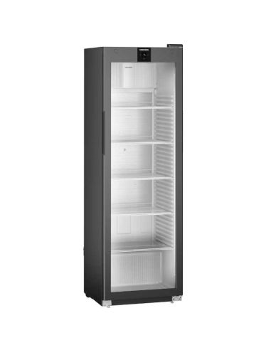 Armoire positive noire porte vitrée 400L | Liebherr - MRFVG4011