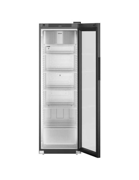 Armoire positive noire porte vitrée 400L | Liebherr - MRFVG4011