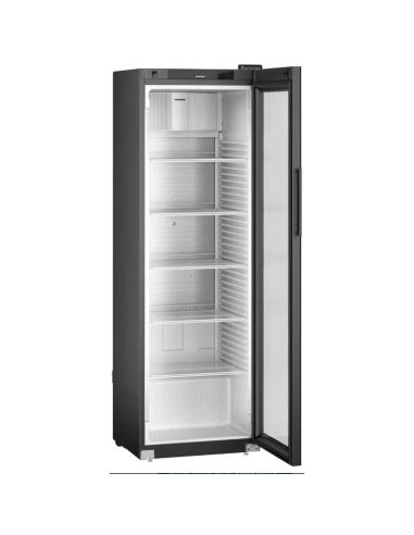 Armoire positive noire porte vitrée 400L | Liebherr - MRFVG4011
