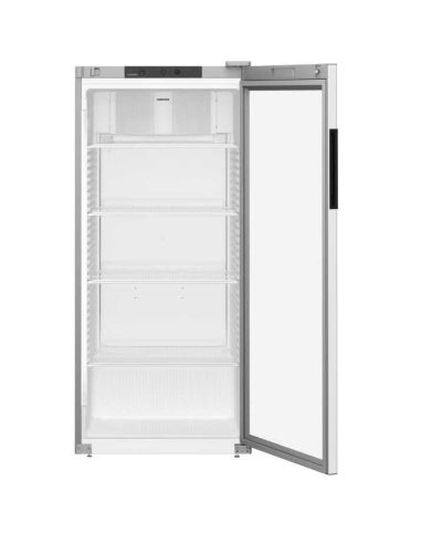 Armoire positive, silver, porte vitrée, 569L | Liebherr - MRFVD5511