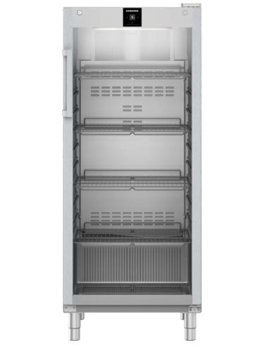 Armoire positive GN2/1, inox, porte vitrée, 600L | Liebherr - FRFCVG5511