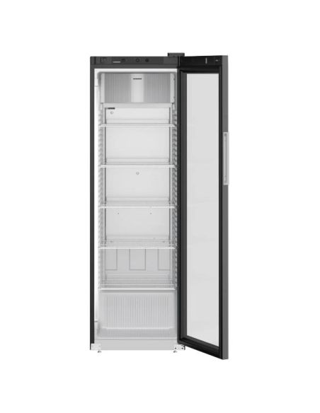 Armoire positive, noire, porte vitrée, 400L | Liebherr - MRFVD4011744