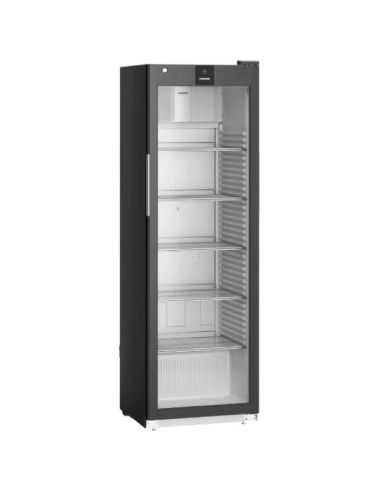 Armoire positive, noire, porte vitrée, 400L | Liebherr - MRFVD4011744