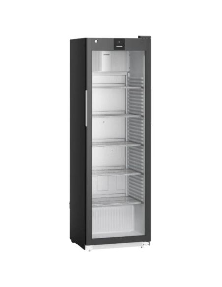 Armoire positive, noire, porte vitrée, 400L | Liebherr - MRFVD4011744