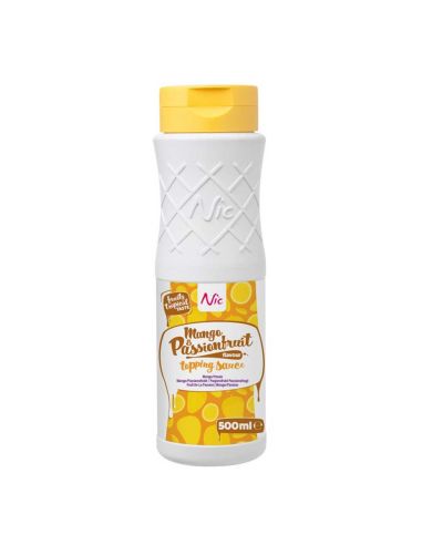 Topping saveur Mangue-Passion - 500 ml x 6 | NIC-Chocolat