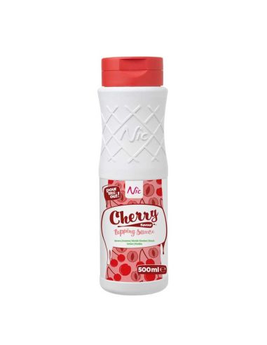 Topping saveur Cérises - 500 ml x 6 | NIC-Cérise