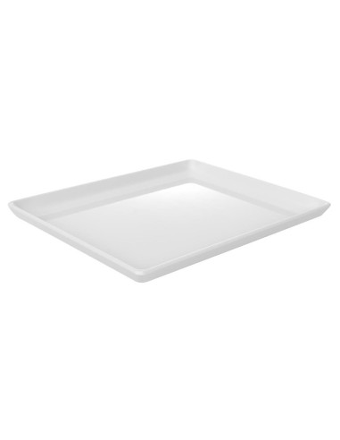 Plateau en mélamine APS Float blanc GN1/2 - 4