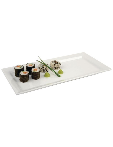 Plateau rectangulaire en mélamine Pure APS 355mm - 1