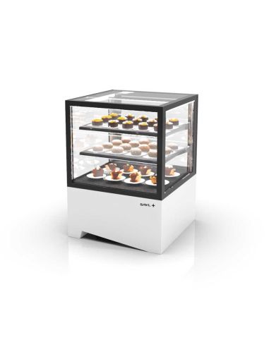 Vitrine froide Integra à poser avec 2 étages - Accès arrière | SAYL IN60/50-85
