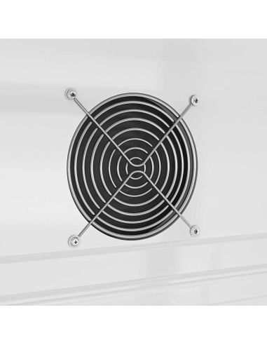 Arrière-bar réfrigéré 3 portes battantes vitrées - 320 litres | BKTG3SN