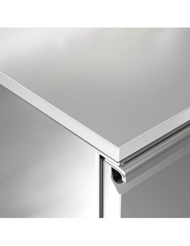 Table réfrigérée positive adossée GN 1/1 profondeur 700 - 6 tiroirs