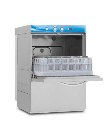 Lave-verres avec affichage digital et adoucisseur - Panier 400 x 400 mm - PLUVIA240ADG
