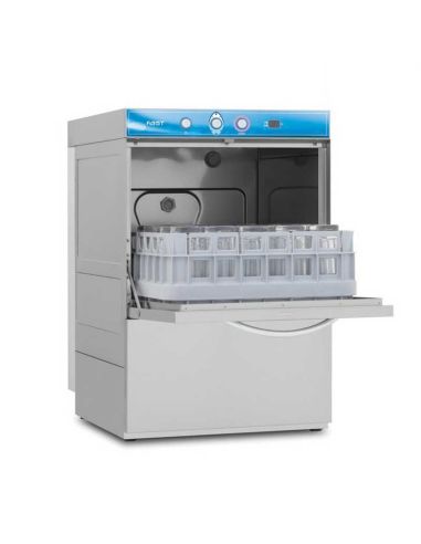 Lave-verres avec affichage digital et adoucisseur + pompe de vidange - Panier 390 x 390 mm - FAST139APVDG