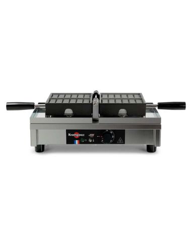 Gaufrier 4x6 pour gaufres fourrées 180 simple G/D | Krampouz - WECAJA