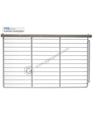 Rails en inox - GN 1/1 - pour tables de réfrigération des séries KTS et GTS