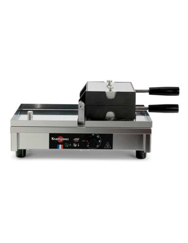 Gaufrier sucettes simple ouverture à 180 | Krampouz - WECASA