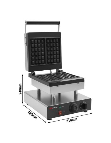 Gaufrier électrique simple Bruxelles 2000W
