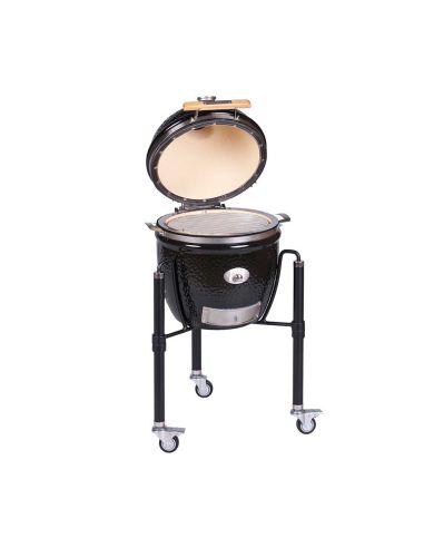 Barbecue Kamado Monolith Junior Pro 2.0 avec chariot.