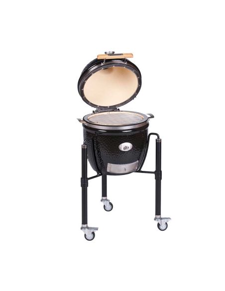 Barbecue Kamado Monolith Junior Pro 2.0 avec chariot.