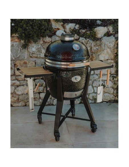 Barbecue Kamado Monolith TWO.55 noir avec chariot