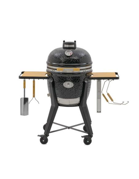 Barbecue Kamado Monolith TWO.55 noir avec chariot