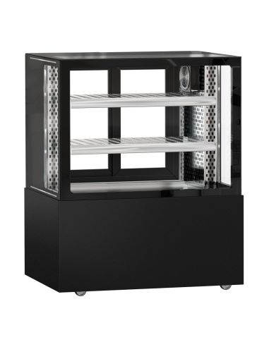 Vitrine réfrigérée pour boucherie MADRID - 1000 mm - 2 étagères | GGM