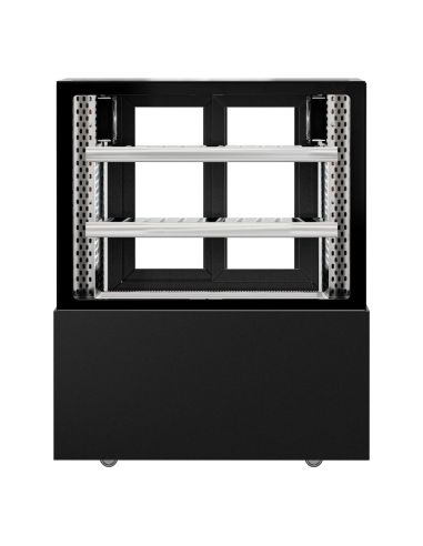 Vitrine réfrigérée pour boucherie MADRID - 1000 mm - 2 étagères | GGM